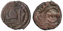 World Coins - GREAT MONGOLS. Möngke, 1251-1260, AE jou (jital). Rare. VF+
