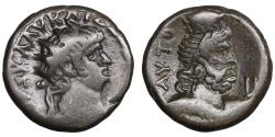 Ancient Coins - EGYPT Alexandria Nero 54-68 AD Billon Tetradrachm Serapis