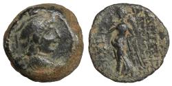 Ancient Coins - Seleukid Kingdom. Uncertain mint. Antiochos IX / Nike