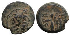 Ancient Coins - Seleukid Kingdom. Demetrios II. (2nd reign). 160-125 BC. Bronze