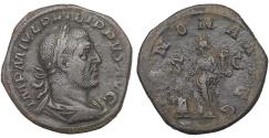 Ancient Coins - Philip I Æ Sestertius Rome AD 244-249 / Annona