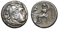 Ancient Coins - Kingdom of Macedon Philip III Arrhidaios AR Drachm XF