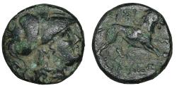 Ancient Coins - KINGS OF THRACE Lysimachos 305-281 BC Ae Unit VF+