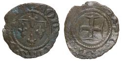 World Coins - Kingdom of Naples Napoli Robert of Anjou (1309-1343) Denar Rare