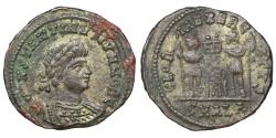 Ancient Coins - CONSTANTINE II (Caesar, 316-337). Follis. Alexandria.