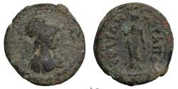 Ancient Coins - Lydia. Thyateira . Pseudo-autonomous issue circa AD 200-300. Bronze VF