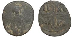 Ancient Coins - Anonymous attributed to Michael IV 1034-1041 AE "Class C" anonymous follis VF+
