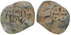 World Coins - CRUSADERS County of Tripoli Bohémond V 1233-1251 Pougeoise Scarce. VF+
