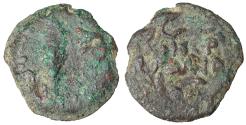 Ancient Coins - Judaea Porcius Festus 59-62 CE Æ prutah Procurator under Nero VF+