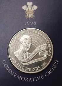 World Coins - Great Britain Commemorative 50th Birthday 