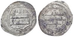 World Coins - ISLAMIC COINS Abbasid. al-Mansur, Silver Dirham 140AH aXF