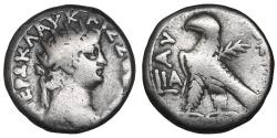 Ancient Coins - Nero 54-68 AD BI Tetradrachm Alexandria Egypt VF+