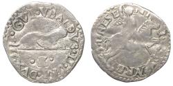 World Coins - Urbino. Guidobaldo II della Rovere 1538-1574. Armellino. Silver