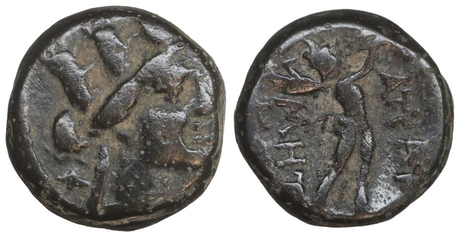 Ancient Coins - Phrygia Apameia 200-0 BC Bronze