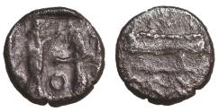 Ancient Coins - SAMARIA. 'Middle Levantine' Series. Circa 375-333 BC. AR Obol.