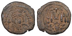 Ancient Coins - HERACLIUS (610-641) AE follis Cyzicus.