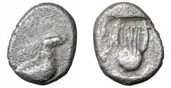 Ancient Coins - Thraco-Macedonian Region. Uncertain. Obol (Early-Mid 5th Century Bc). Rare