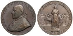 World Coins - Papal States John XXIII 1958-1963 Medal 29-06-1959 N° 4950 Issued. Rare
