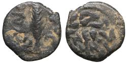 Ancient Coins - Judaea Procurators Porcius Festus 59-62 AE prutah Procurator under Nero