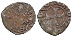 World Coins - Italian States, Venice Antonio Venier doge LXII, 1382-1400. Tornesello