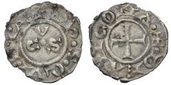 World Coins - Medieval Italy Ancona Republic. XIII° Cent. Denar