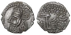 Ancient Coins - Parthian Kingdom Osroes II A.D. 190. AR drachm