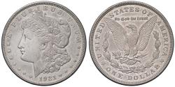 World Coins - USA, Morgan Dollar 1921. XF\UNC