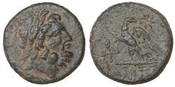 Ancient Coins - PONTOS Amisos 100-85 BC Bronze Zeus \ Eagle
