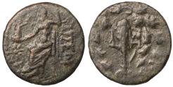 Ancient Coins - Cilicia, Tarsos Æ18. Circa 164-27 BC Zeus \ Club