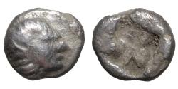 Ancient Coins - Ionia. Kolophon circa 520-500 BC. Hemiobol