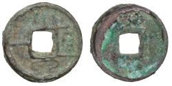 World Coins - China Xin dinasty Wang Mang 7-23 AD 1 Zhu Xiao Quan Zhi Yi