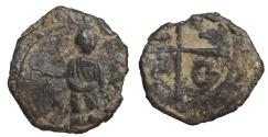 World Coins - Crusader Principality of Antioch Tancred Regent 1104-1112 AD Rare VF+
