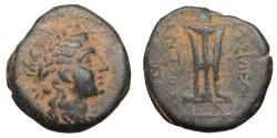 Ancient Coins - SELEUKID KINGS Antiochos II Theos 261-246 BC AE Bronze