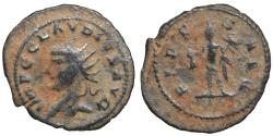 Ancient Coins - Claudius II Gothicus AD 268-270 Antoninianus / Hermes