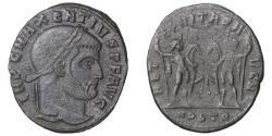 Ancient Coins - Maxentius Usurper 309-312 AD Æ follis Ostia AETERNITAS AVG