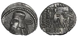 Ancient Coins - Kings of Parthia Artabanos V AR Drachm Ekbatanaa AD 79-85