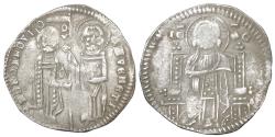 World Coins - ITALY Venezia (Venice) Andrea Dandolo 1342-1354 Grosso Rare. VF\XF