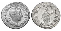 Ancient Coins - Gordian III AD 238-244 AR denarius DIANA LVCIFERA