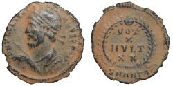 Ancient Coins - Julian II 360-363 Follis Nicomedia 1st officina 361-363