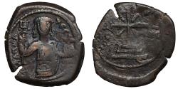 Ancient Coins - Manuel I Comnenus. 1143-1180. Æ Tetarteron. Thessalonica / Cross