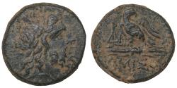 Ancient Coins - PONTOS, Amisos. Circa 100-85 BC. Bronze Zeus  / Eagle