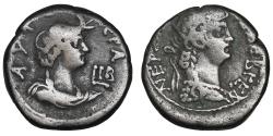 Ancient Coins - Nero 54-68 AD Billon Tetradrachm VF+