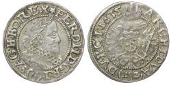 World Coins - Austria. Silesia. Ferdinand II. 1619-1637. Groschen (3 Kreuzer) 1635 HZ. VF-XF