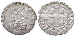 World Coins - Crusades Lusignan Kingdom of Cyprus Hugh IV 1324-1359 Gros grand
