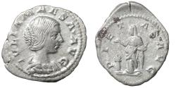 Ancient Coins - Julia Maesa AD 218-224/5 AR Denarius PIETAS