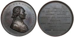 World Coins - Papal States Cardinal Ercole Consalvi under Leo XII Medal 1824 86.70 gr. – 53.6