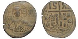 Ancient Coins - Anonymous (attributed to Romanus III). Ca. 1028-1034. AE follis Class B