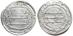 World Coins - Abbasid. al-Mansur. AH 136-158 / 754-775ad. AR Dirham.