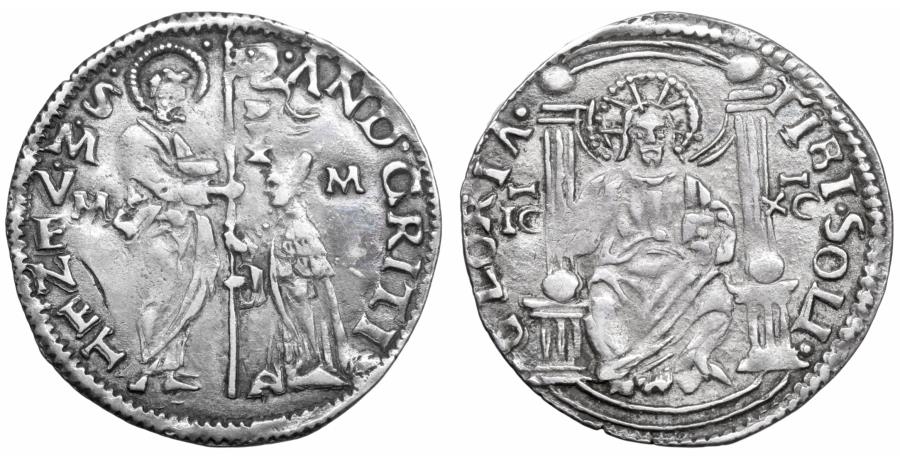 Venice Andrea Gritti 1523–1538 Marcello Rare XF | Medieval Coins