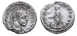 Ancient Coins - Elagabalus AR Denarius - SVMMVS SACERDOS AVG
